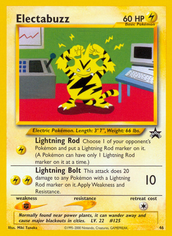 Electabuzz (46) [Wizards of the Coast: Black Star Promos] | Eastridge Sports Cards & Games