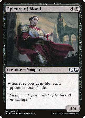 Epicure of Blood [Core Set 2019] | Eastridge Sports Cards & Games