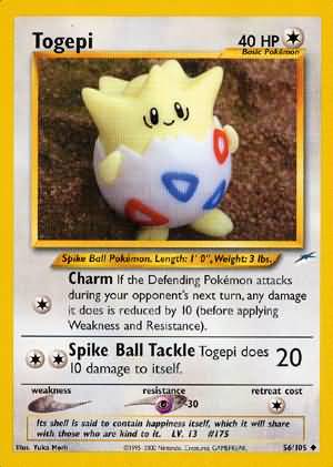 Togepi (56/105) [Neo Destiny Unlimited] | Eastridge Sports Cards & Games