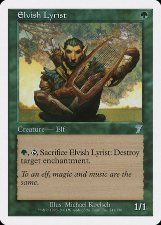 Elvish Lyrist [Seventh Edition] | Eastridge Sports Cards & Games