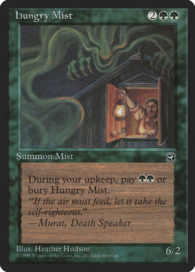 Hungry Mist (Murat Flavor Text) [Homelands] | Eastridge Sports Cards & Games