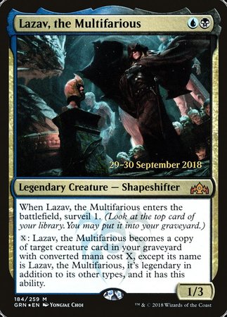 Lazav, the Multifarious [Guilds of Ravnica Promos] | Eastridge Sports Cards & Games