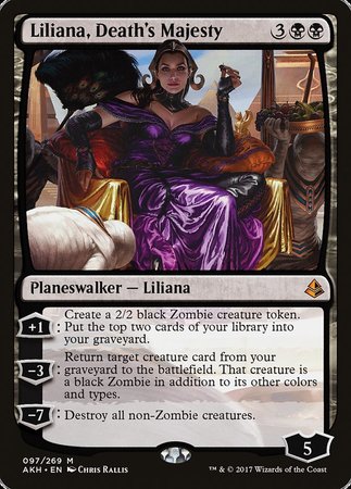 Liliana, Death's Majesty [Amonkhet] | Eastridge Sports Cards & Games