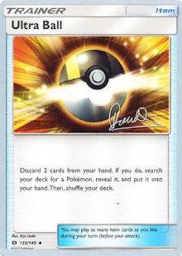 Ultra Ball (135/149) (Infinite Force - Diego Cassiraga) [World Championships 2017] | Eastridge Sports Cards & Games