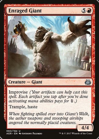 Enraged Giant [Aether Revolt] | Eastridge Sports Cards & Games