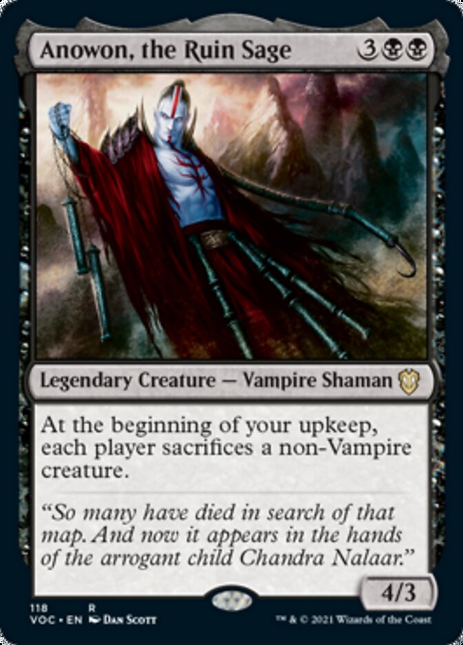 Anowon, the Ruin Sage [Innistrad: Crimson Vow Commander] | Eastridge Sports Cards & Games