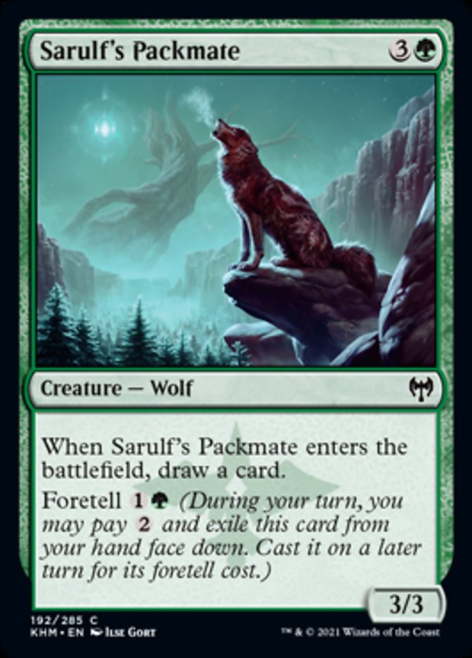 Sarulf's Packmate [Kaldheim] | Eastridge Sports Cards & Games