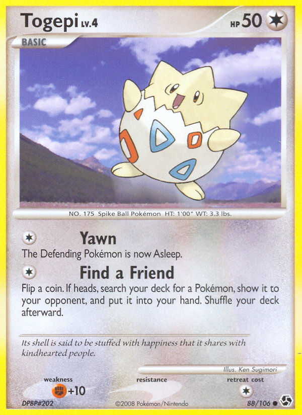 Togepi (88/106) [Diamond & Pearl: Great Encounters] | Eastridge Sports Cards & Games