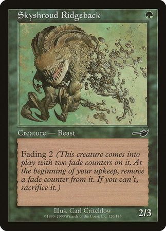 Skyshroud Ridgeback [Nemesis] | Eastridge Sports Cards & Games