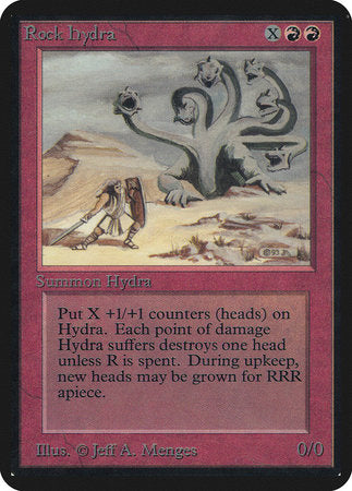 Rock Hydra [Limited Edition Alpha] | Eastridge Sports Cards & Games