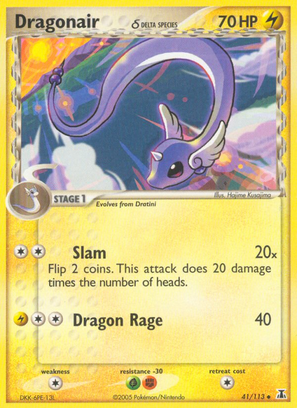 Dragonair (41/113) (Delta Species) [EX: Delta Species] | Eastridge Sports Cards & Games