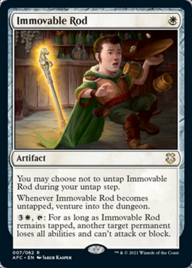 Immovable Rod [Dungeons & Dragons: Adventures in the Forgotten Realms Commander] | Eastridge Sports Cards & Games