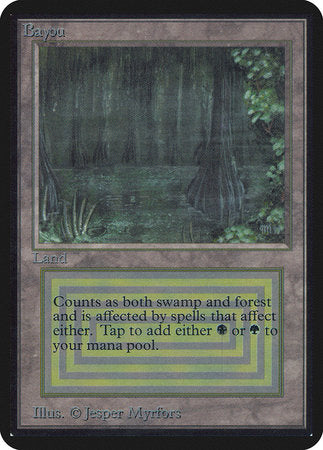 Bayou [Limited Edition Alpha] | Eastridge Sports Cards & Games