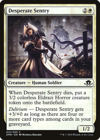 Desperate Sentry [Eldritch Moon] | Eastridge Sports Cards & Games