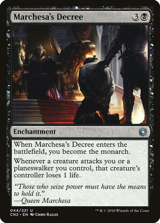 Marchesa's Decree [Conspiracy: Take the Crown] | Eastridge Sports Cards & Games