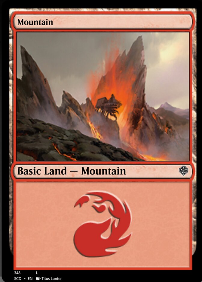 Mountain (348) [Starter Commander Decks] | Eastridge Sports Cards & Games