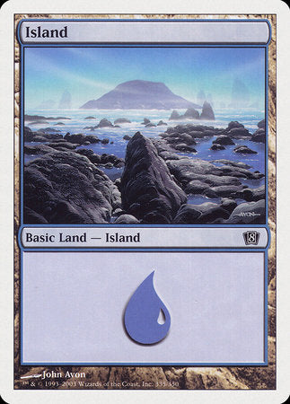 Island (335) [Eighth Edition] | Eastridge Sports Cards & Games