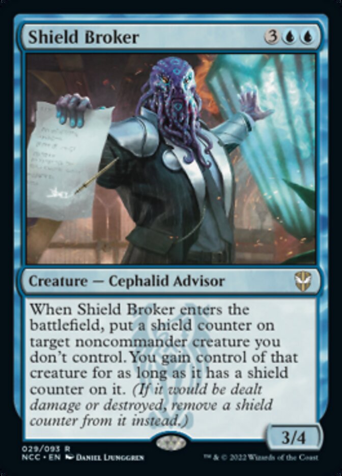 Shield Broker [Streets of New Capenna Commander] | Eastridge Sports Cards & Games