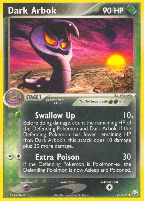 Dark Arbok (29/109) [EX: Team Rocket Returns] | Eastridge Sports Cards & Games