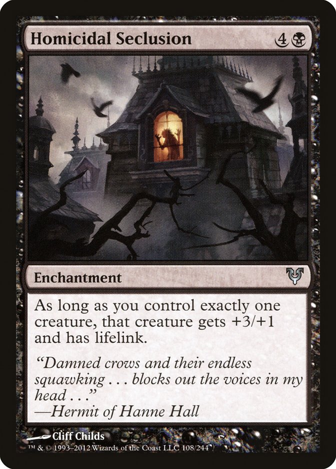 Homicidal Seclusion [Avacyn Restored] | Eastridge Sports Cards & Games