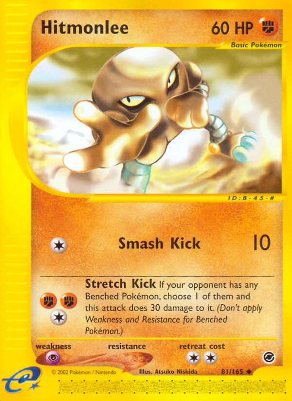 Hitmonlee (81/165) [Expedition: Base Set] | Eastridge Sports Cards & Games