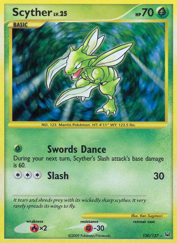 Scyther (130/127) [Platinum: Base Set] | Eastridge Sports Cards & Games