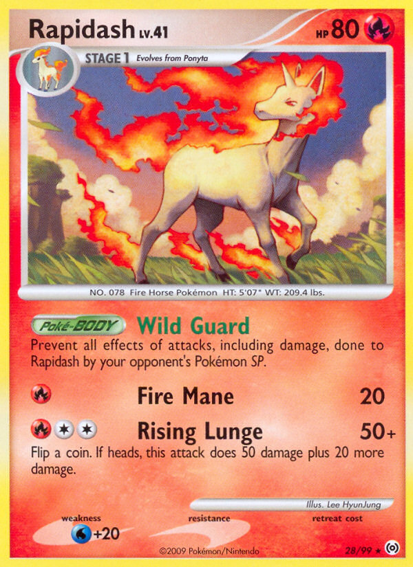 Rapidash (28/99) [Platinum: Arceus] | Eastridge Sports Cards & Games