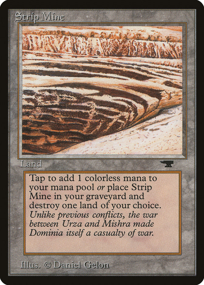 Strip Mine (No Sky, No Tower) [Antiquities] | Eastridge Sports Cards & Games