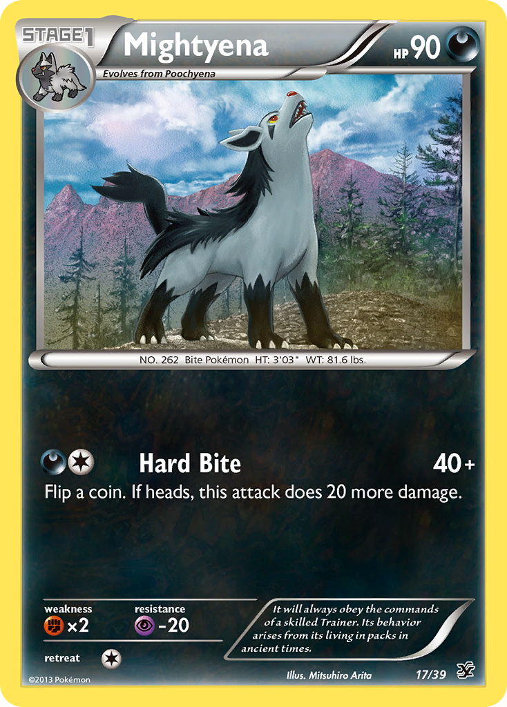 Mightyena (17/39) [XY: Kalos Starter Set] | Eastridge Sports Cards & Games