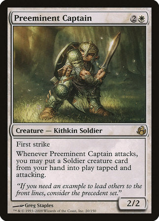 Preeminent Captain [Morningtide] | Eastridge Sports Cards & Games