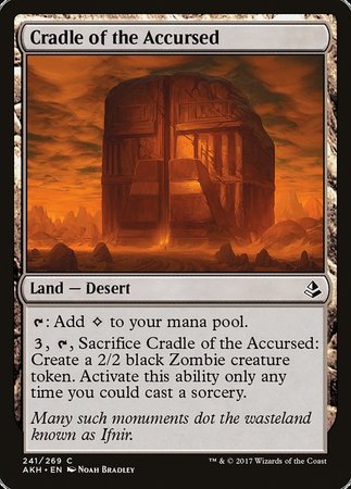 Cradle of the Accursed [Amonkhet] | Eastridge Sports Cards & Games