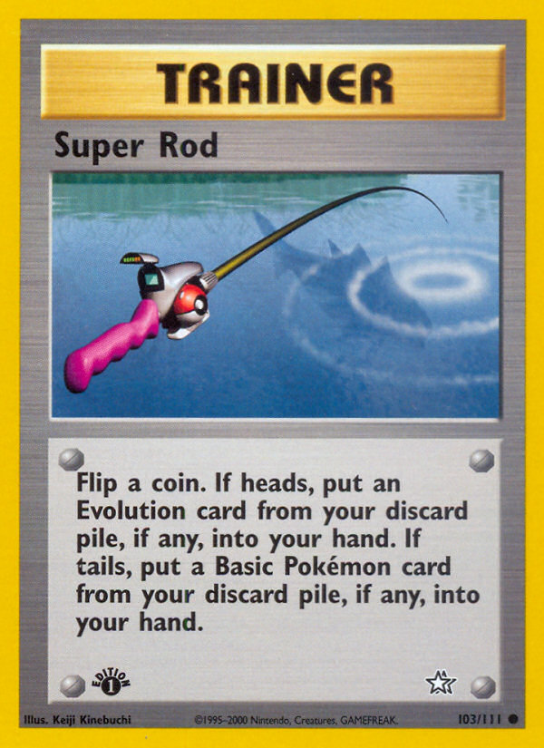 Super Rod (103/111) [Neo Genesis 1st Edition] | Eastridge Sports Cards & Games