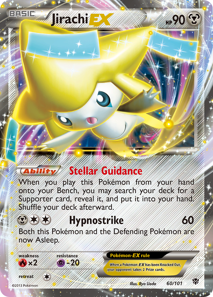 Jirachi EX (60/101) [Black & White: Plasma Blast] | Eastridge Sports Cards & Games