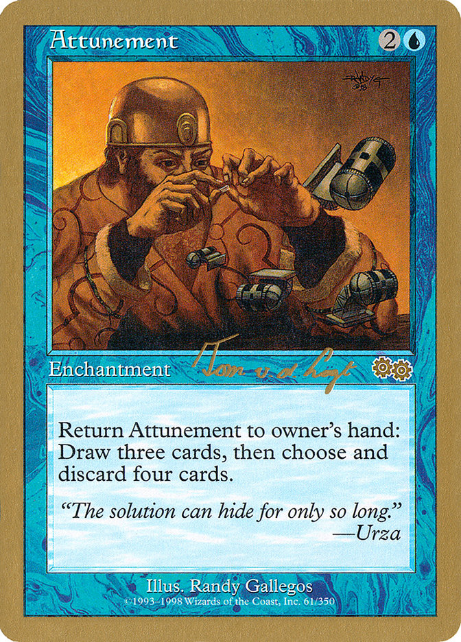 Attunement (Tom van de Logt) [World Championship Decks 2000] | Eastridge Sports Cards & Games