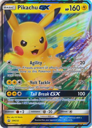 Pikachu GX (SM232) (Jumbo Card) [Sun & Moon: Black Star Promos] | Eastridge Sports Cards & Games