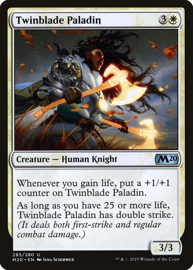 Twinblade Paladin [Core Set 2020] | Eastridge Sports Cards & Games