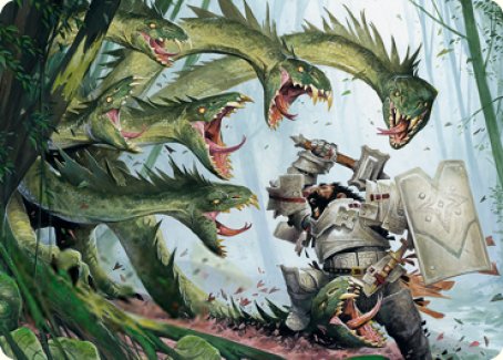 Lair of the Hydra Art Card [Dungeons & Dragons: Adventures in the Forgotten Realms Art Series] | Eastridge Sports Cards & Games