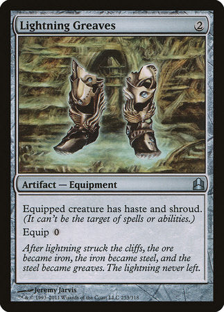 Lightning Greaves [Commander 2011] | Eastridge Sports Cards & Games