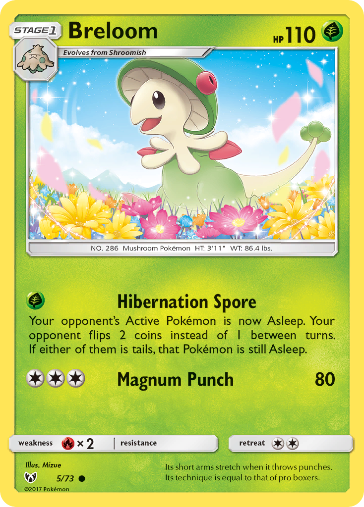 Breloom (5/73) [Sun & Moon: Shining Legends] | Eastridge Sports Cards & Games