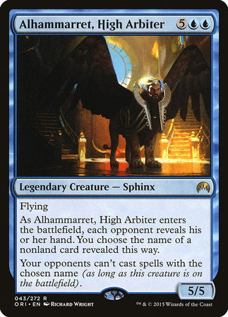 Alhammarret, High Arbiter [Magic Origins] | Eastridge Sports Cards & Games