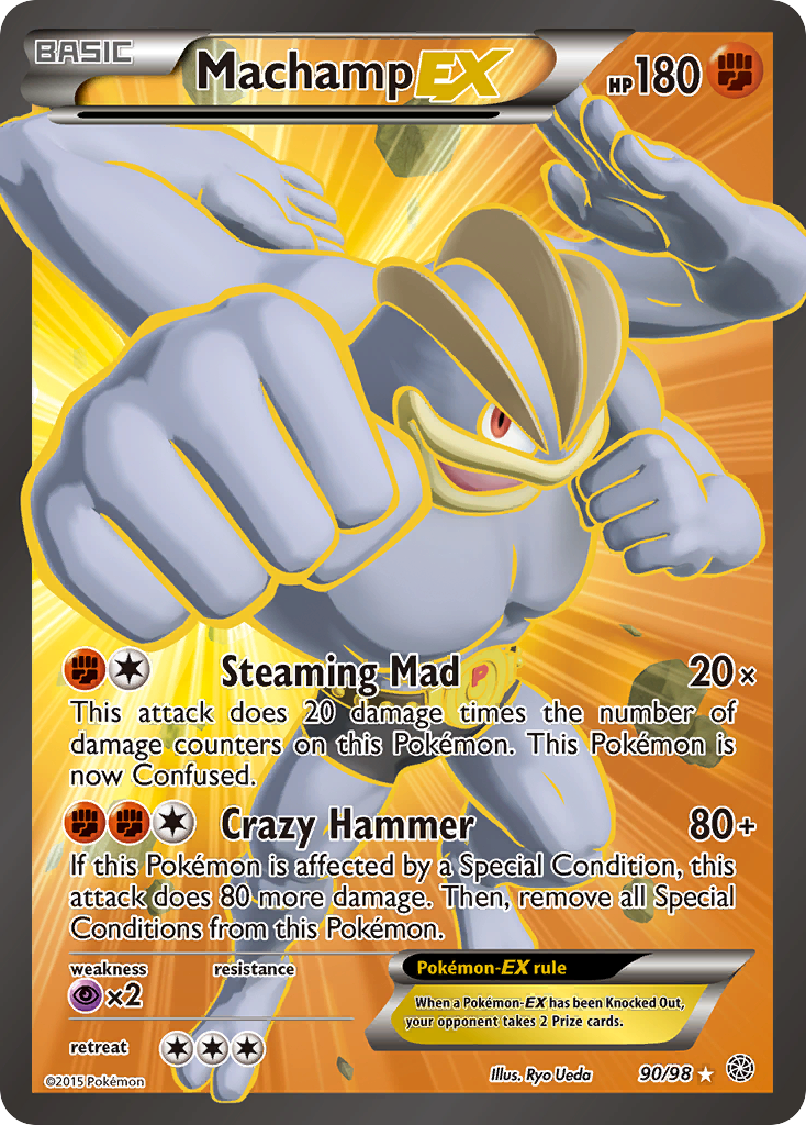 Machamp EX (90/98) [XY: Ancient Origins] | Eastridge Sports Cards & Games