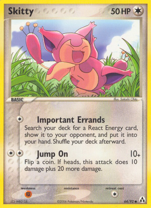 Skitty (64/92) [EX: Legend Maker] | Eastridge Sports Cards & Games