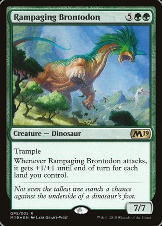 Rampaging Brontodon (2018 Gift Pack) [M19 Gift Pack] | Eastridge Sports Cards & Games