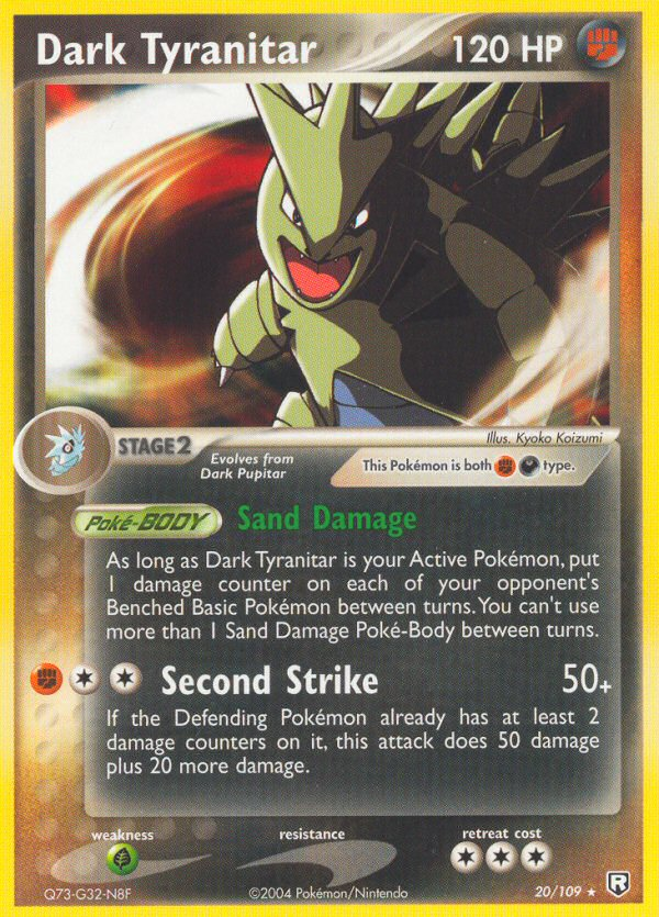 Dark Tyranitar (20/109) [EX: Team Rocket Returns] | Eastridge Sports Cards & Games