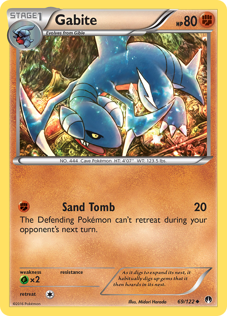 Gabite (69/122) [XY: BREAKpoint] | Eastridge Sports Cards & Games