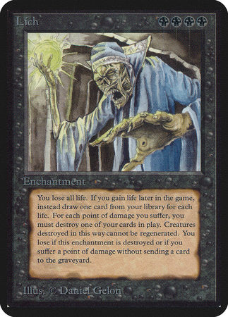 Lich [Limited Edition Alpha] | Eastridge Sports Cards & Games