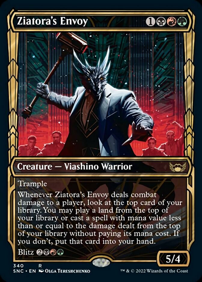 Ziatora's Envoy (Showcase Golden Age) [Streets of New Capenna] | Eastridge Sports Cards & Games