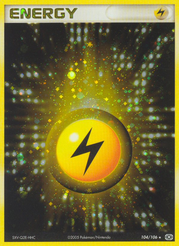 Lightning Energy (104/106) [EX: Emerald] | Eastridge Sports Cards & Games