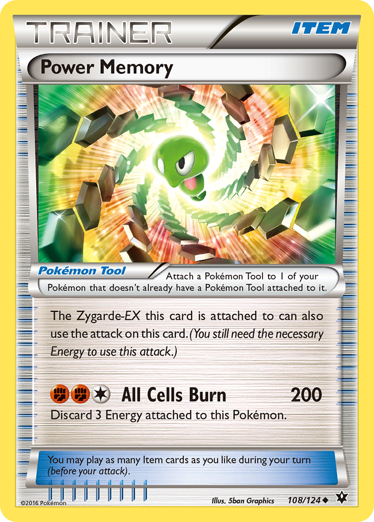 Power Memory (108/124) [XY: Fates Collide] | Eastridge Sports Cards & Games