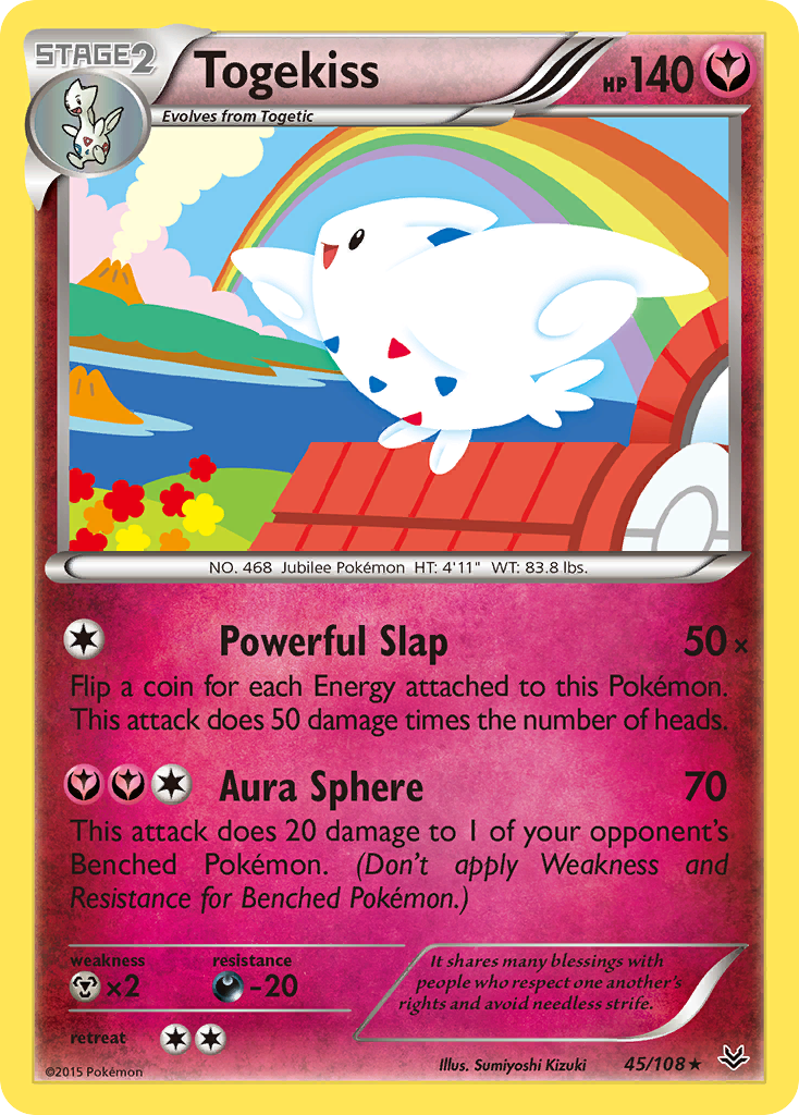 Togekiss (45/108) [XY: Roaring Skies] | Eastridge Sports Cards & Games